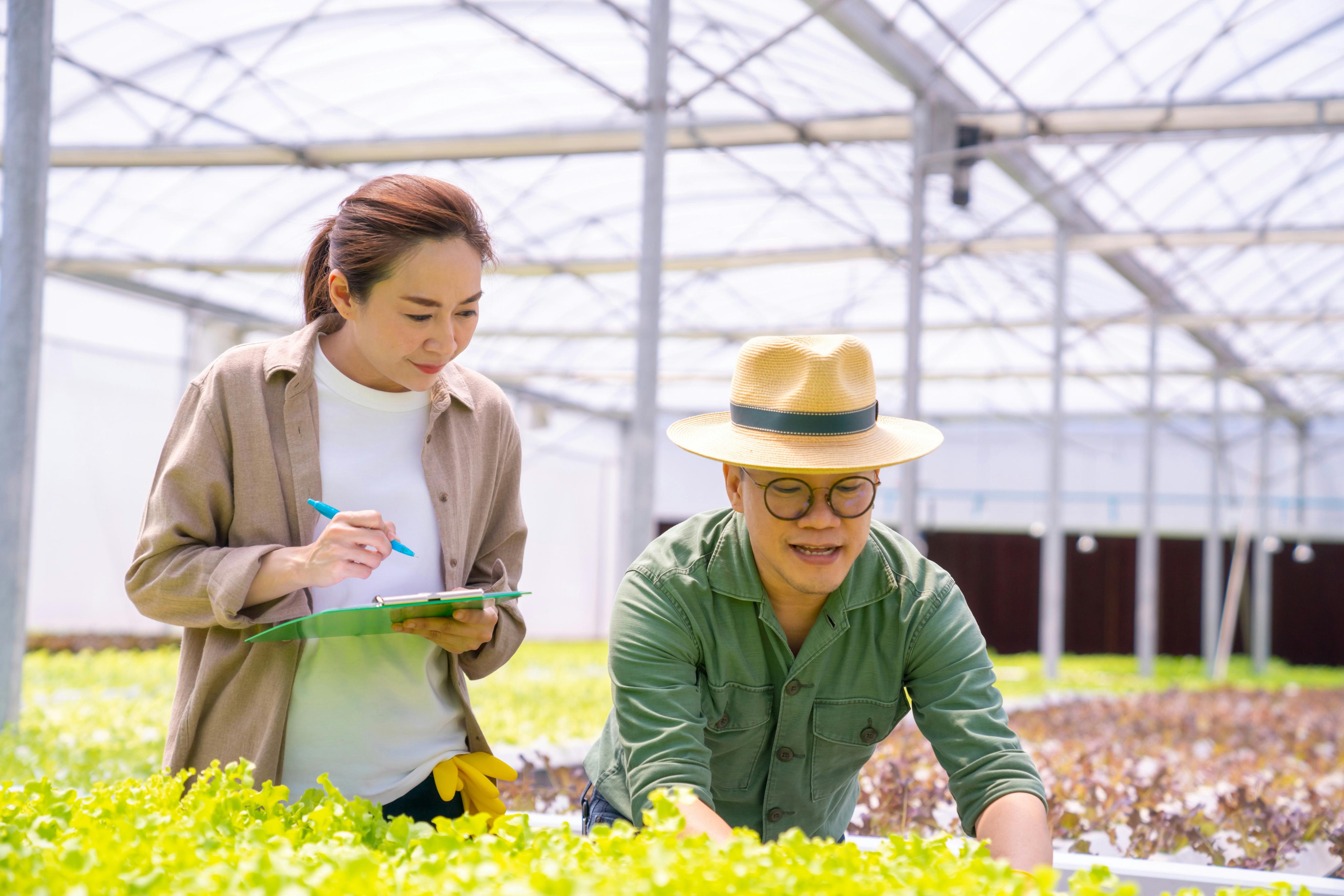 man-and-woman-looking-at-some-flowers